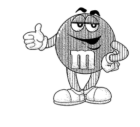 M logo