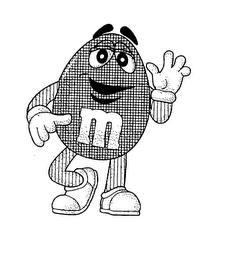 M logo