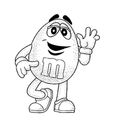 M logo