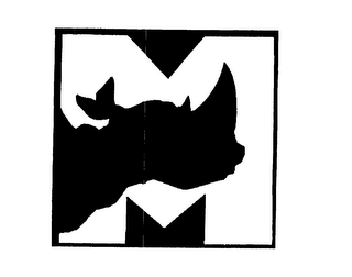 M logo