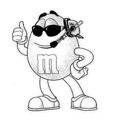 M logo