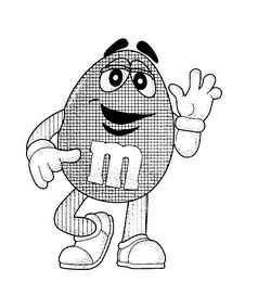 M logo