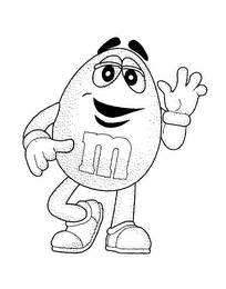 M logo
