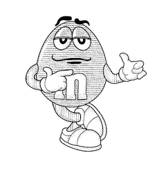 M logo