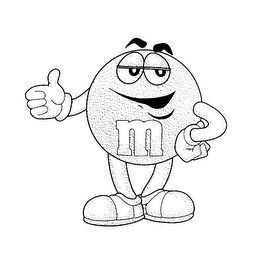 M logo