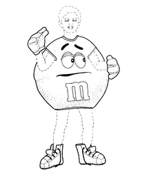 M logo