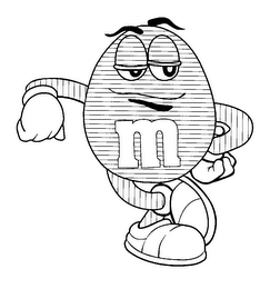 M logo