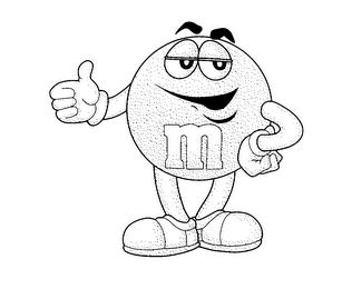 M logo