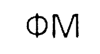 M logo