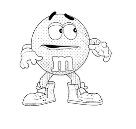 M logo
