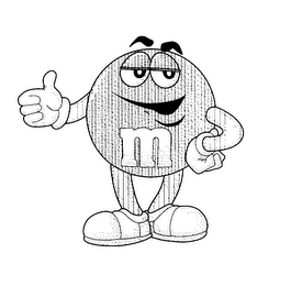 M logo