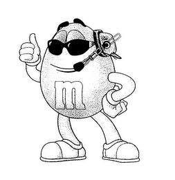 M logo
