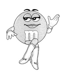 M logo