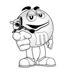 M logo