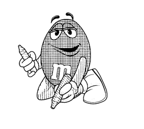 M logo