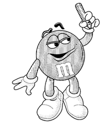 M logo