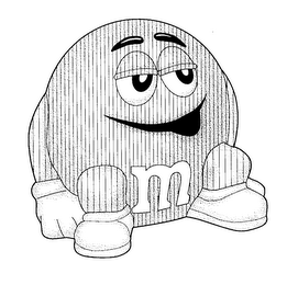 M logo