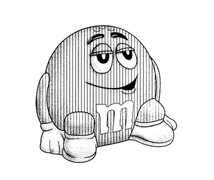 M logo
