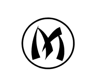 M logo
