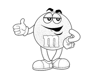 M logo
