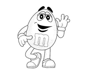 M logo