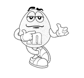 M logo