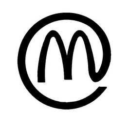 M logo