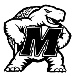 M logo