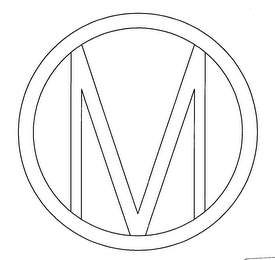 M logo