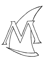 M logo