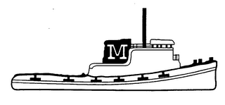 M logo