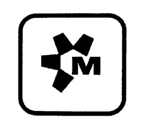 M logo