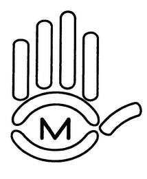 M logo