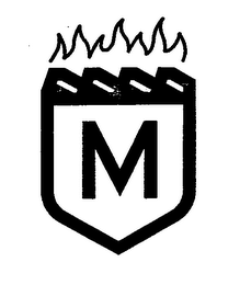 M logo
