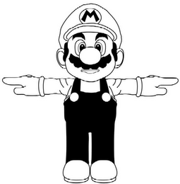 M logo