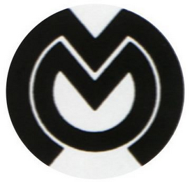 M logo