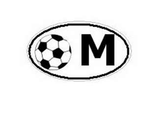 M logo