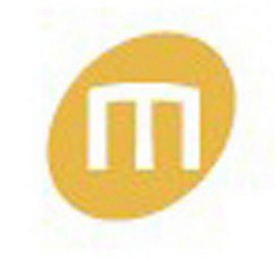 M logo