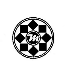 M logo