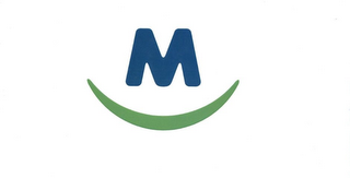 M logo