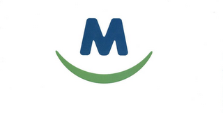 M logo