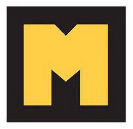 M logo
