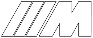 M logo