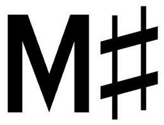 M# logo