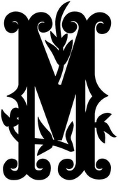 M logo