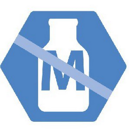 M logo