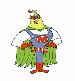 M logo