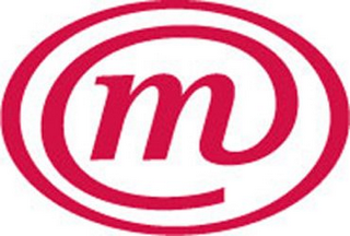 M logo