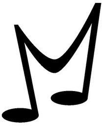 M logo