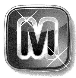 M logo
